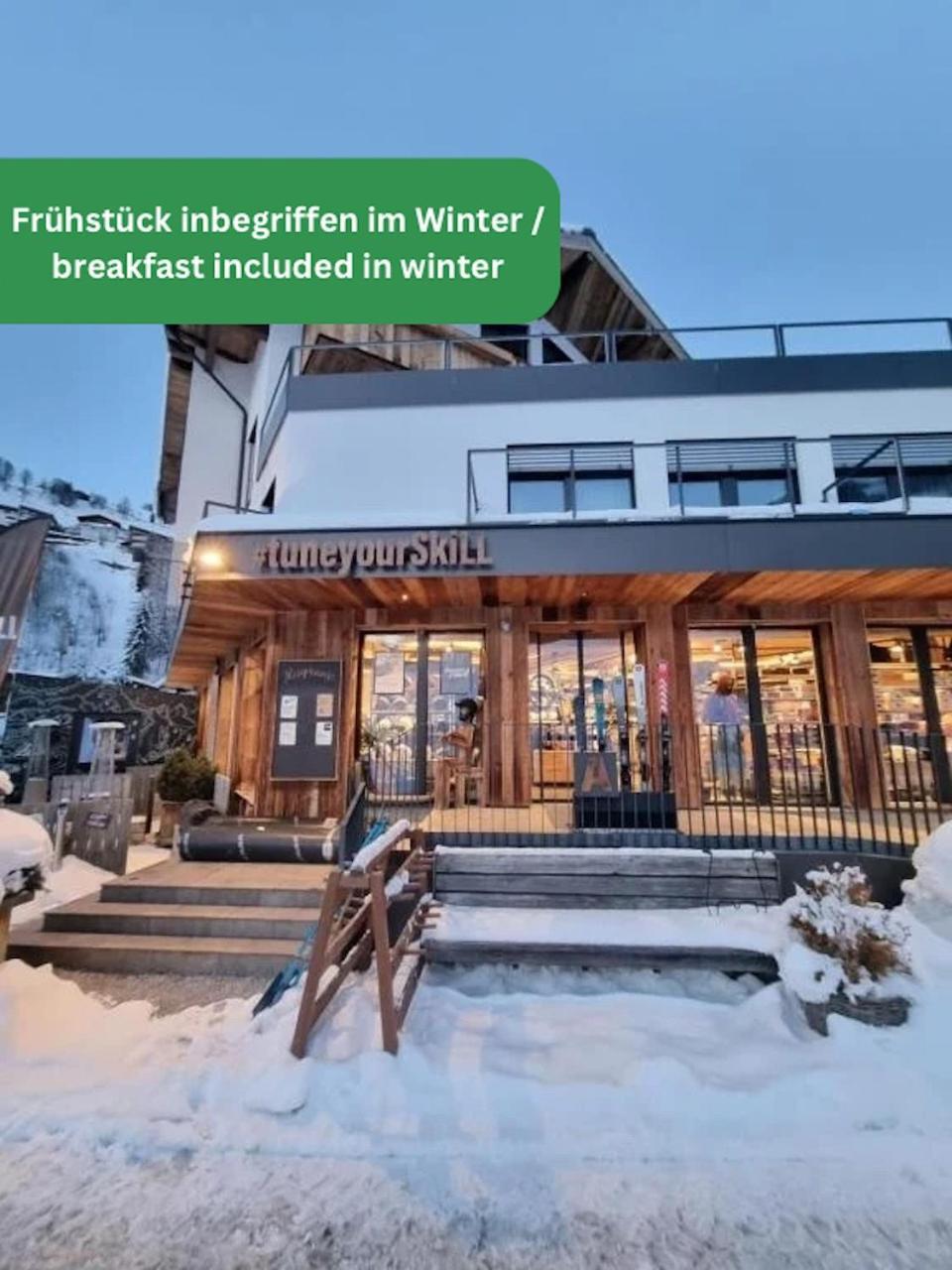 Skill Mountain Lodge - Ski Und Bike Hostel Im Sommer Mit Joker Card Saalbach-Hinterglemm Dış mekan fotoğraf